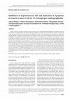 Research paper thumbnail of Inhibition of Topoisomerase IIα and Induction of Apoptosis in Gastric Cancer Cells by 19-Triisopropyl Andrographolide