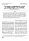 Research paper thumbnail of Effects of street pattern, traffic, road infrastructure, socioeconomic and demographic characteristics on public transit ridership