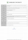 Research paper thumbnail of Contrasting allelic distribution of CO/Hd1 homologues in Miscanthus sinensis from the East Asian mainland and the Japanese archipelago