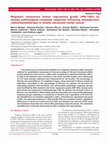 Research paper thumbnail of Magnetic resonance tumor regression grade (MR-TRG) to assess pathological complete response following neoadjuvant radiochemotherapy in locally advanced rectal cancer