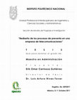 Research paper thumbnail of Rediseno De Los Procesos De Preventa en Una Empresa De Telecomunicaciones