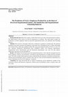 Research paper thumbnail of The Prediction of NAJA's Employees Productivity on the Basis of Perceived Organizational Justice, Job Satisfaction and Organizational Citizenship Behavior