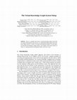 Research paper thumbnail of The Virtual Knowledge Graph System Ontop