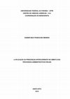 Research paper thumbnail of A aplicação da prescrição intercorrente no âmbito dos processos administrativos fiscais