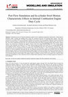 Research paper thumbnail of Port Flow Simulation and In-cylinder Swirl Motion Characteristic Effects in Internal Combustion Engine Duty Cycle