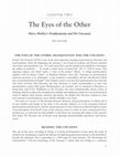 Research paper thumbnail of The Eyes of the Other: Mary Shelley's Frankenstein and the Uncanny