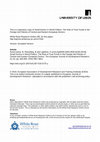 Research paper thumbnail of Small Donors in World Politics: The Role of Trust Funds in the Foreign Aid Policies of Central and Eastern European Donors