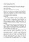 Research paper thumbnail of Comparison of papermaking potential of wood and hemp cellulose pulps