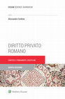 Research paper thumbnail of A. Corbino, Diritto Privato Romano. Contesti fondamenti discipline, quinta edizione, Cedam, 2023