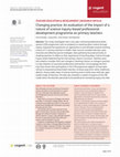 Research paper thumbnail of Changing practice: An evaluation of the impact of a nature of science inquiry-based professional development programme on primary teachers