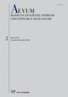 Research paper thumbnail of D. Siragusa, "Aulo Giano Parrasio e la tradizione manoscritta di Pindaro", <<Aevum>> 96 3 (2022), 503-512