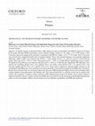 Research paper thumbnail of A-85 Differences in Cerebral Blood Perfusion with Individuals Diagnosed with Cluster B Personality Disorders