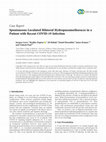 Research paper thumbnail of Spontaneous Loculated Bilateral Hydropneumothoraces in a Patient with Recent COVID-19 Infection