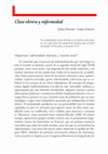 Research paper thumbnail of Clase obrera y enfermedad