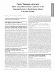 Research paper thumbnail of (29) MCP Treatment Makes Delayed Application of Ethoxyquin Effective in Control of Superficial Scald of `d'Anjou' Pears