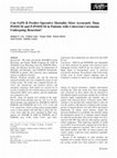 Research paper thumbnail of Can SAPS II Predict Operative Mortality More Accurately Than POSSUM and P-POSSUM in Patients with Colorectal Carcinoma Undergoing Resection?