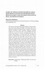 Research paper thumbnail of Bambi Ari’ Sebagai Wujud Kearifan Lokal Masyarakat Dayak Dalam Penanganan Bencana Kabut Asap DI Kabupaten Kapuas Hulu, Kalimantan Barat