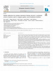 Research paper thumbnail of Quality indicators for systemic anticancer therapy services: a systematic review of metrics used to compare quality across healthcare facilities