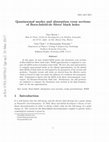 Research paper thumbnail of Quasinormal modes and absorption cross-sections of Born–Infeld–de Sitter black holes