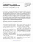 Research paper thumbnail of Contagious Effects of Customer Misbehavior in Access-Based Services