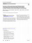 Research paper thumbnail of Correction to: Arthroscopic primary repair of proximal anterior cruciate ligament tears seems safe but higher level of evidence is needed: a systematic review and meta-analysis of recent literature