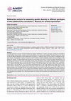 Research paper thumbnail of Multivariate analysis for assessing genetic diversity in different genotypes of okra (Abelmoschus esculentus L. Moench) for varietal improvement