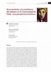 Research paper thumbnail of Acercamiento a la enseñanza del italiano en la Universidad de Chile: una perspectiva histórica