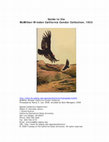 Research paper thumbnail of Guide to the McMillan-Wreden California Condor Collection, 1953