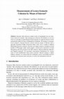 Research paper thumbnail of Measurements of Lexico-Syntactic Cohesion by Means of Internet