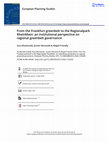 Research paper thumbnail of From the Frankfurt greenbelt to the Regionalpark RheinMain: an institutional perspective on regional greenbelt governance