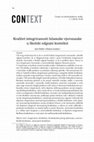 Research paper thumbnail of Kvalitet integriranosti Islamske vjeronauke u školski odgojni kontekst /Quality of Integration of Islamic Confessional Education in Educational Context