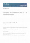 Research paper thumbnail of Los gitanos en la España del siglo XV y su vinculación a Hungría