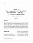 Research paper thumbnail of Investigation of Individual Emotions with GSR and FTT by Employing LabVIEW