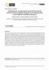 Research paper thumbnail of Chromatic Alteration of Egyptian Blue and Egyptian Green Pigments in Pharaonic Late Period Tempera Murals