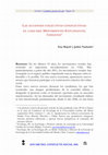 Research paper thumbnail of Las Acciones Colectivas Conflictivas: El Caso Del Movimiento Estudiantil Chileno