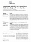 Research paper thumbnail of Enfermedades reumáticas en la adolescencia. Artritis idiopática juvenil. Conectivopatías