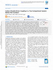 Research paper thumbnail of Carbon Dioxide-Driven Coupling in a Two-Compartment System: Methyl Red Oscillator