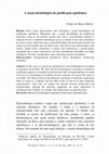 Research paper thumbnail of A noção deontológica de justificação epistêmica