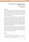 Research paper thumbnail of El idioma portugués en la universidad pública argentina: modalidades y tendencias