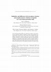 Research paper thumbnail of Similarities and differences between phrase structure and morphosyntactic violations in Spanish: An event-related potentials study