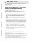 Research paper thumbnail of Perceived Stress and Cognitive Decline in Different Cognitive Domains in a Cohort of Older African Americans