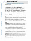 Research paper thumbnail of APOE genotypes as a risk factor for age‐dependent accumulation of cerebrovascular disease in older adults