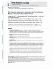 Research paper thumbnail of Mild Cognitive Impairment Is Associated with Poorer Decision-Making in Community-Based Older Persons