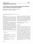 Research paper thumbnail of Anti-Pneumococcal Vaccine-Induced Cellular Immune Responses in Post-Traumatic Splenectomized Individuals