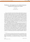 Research paper thumbnail of Problemas y discrepancias en las fuentes literarias: la génesis de la guerra de Corinto*