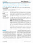 Research paper thumbnail of â€œAny Condomless Anal Intercourseâ€ is No Longer an Accurate Measure of HIV Sexual risk Behavior in Gay and Other Men Who have Sex with Men