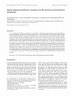 Research paper thumbnail of Sperm plasma membrane receptors for the porcine oocyte plasma membrane