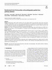 Research paper thumbnail of Randomized trial of intracardiac echocardiography-guided slow pathway ablation