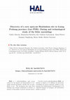 Research paper thumbnail of Discovery of a new open-air Hoabinhian site in Luang Prabang province (Lao PDR). Dating and technological study of the lithic assemblage