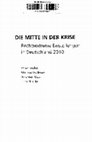 Research paper thumbnail of Die Mitte in der Krise. Rechtsextreme Einstellungen in Deutschland 2010